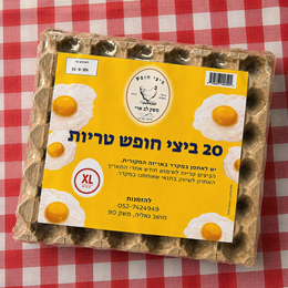 20 ביצי חופש XL